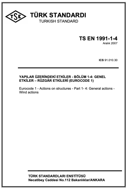 TS EN 1991-1-4